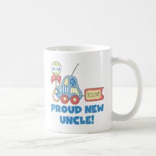Proud New farbror Det är en Boy Tshirts och presen Kaffemugg