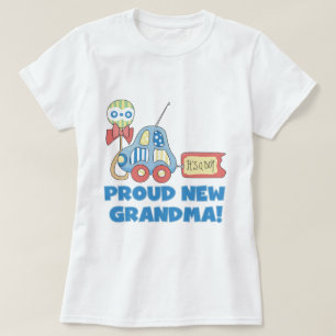 Proud New Grandma-it är Boy Tshirts and Gifts