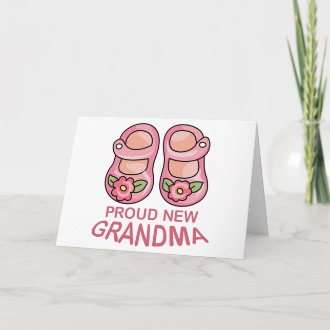 Proud New Grandma Kort (Framsida)
