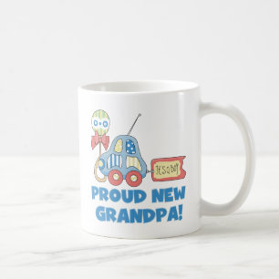 Proud New Grandpa Det är en Boy TShirts och Gifts Kaffemugg