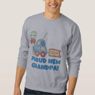 Proud New Grandpa Det är en Boy TShirts och Gifts Långärmad Tröja