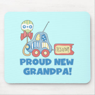 Proud New Grandpa Det är en Boy TShirts och Gifts Musmatta