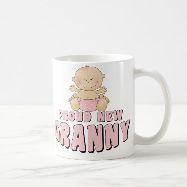PROUD NEW Granny T-Shirt Kaffemugg (Höger)