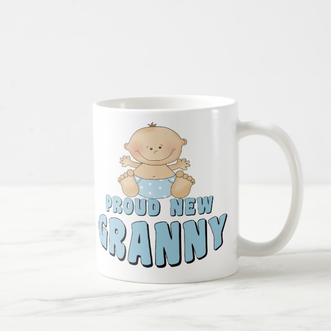 PROUD NEW Granny T-Shirt Kaffemugg (Höger)