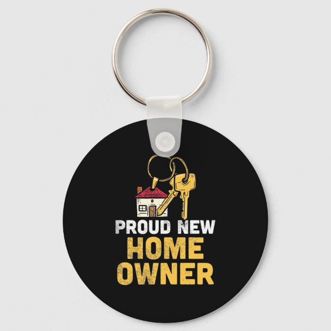 Proud New Home Owner Nyckelring (Framsida)