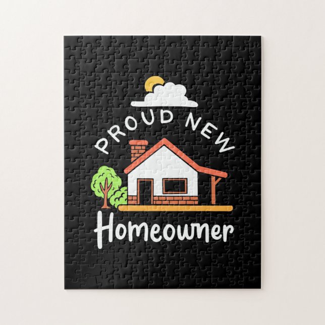 Proud New Homeowner Pussel (Vertikal)