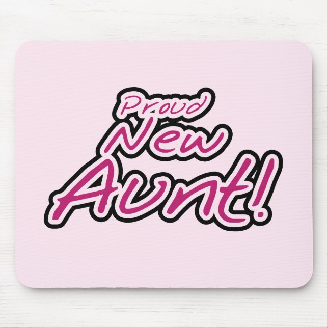 Proud New Moster tshirts och presenter Musmatta (Framsidan)