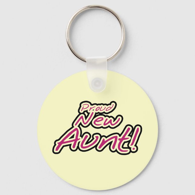 Proud New Moster tshirts och presenter Nyckelring (Framsida)