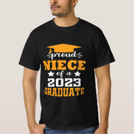 Proud NIECE av klass 2023 Student Modern T Shirt