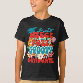 Proud NIECE av klass 2023 Student Retro T Shirt