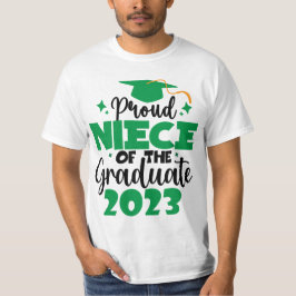 Proud NIECE av Roligt 2023-klass T Shirt