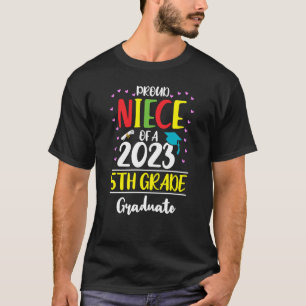 Proud Niece i klass 2023 5th Klass Student T Shirt