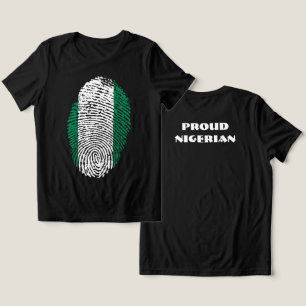 Proud NIGIRIAN Speciell Gift Black Tourist Classic T Shirt