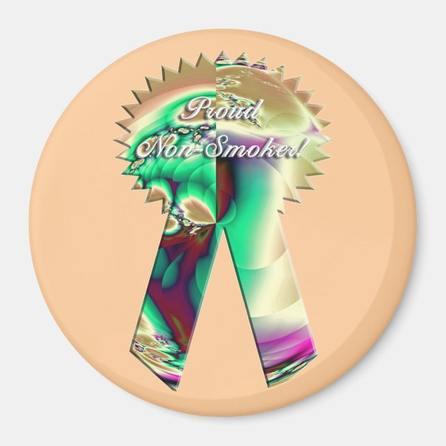 Proud Non Smoker Magnet (Framsidan)