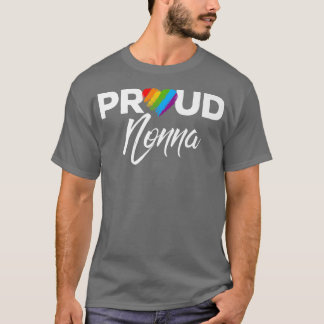 Proud Nonna Gay pride Month HBT TQ  T Shirt