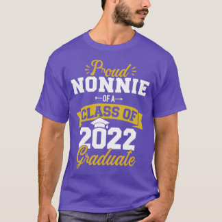 Proud nonnie i klass 2022 student t shirt
