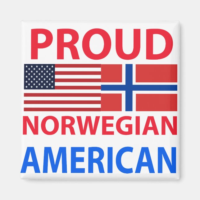 Proud Noramerikan Magnet (Framsidan)