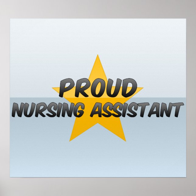 Proud Nursing Assistant Poster (Framsidan)