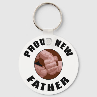 Proud Ny pappa Gift Nyckelring
