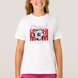 Proud Ocer Mamma med Red brev Tee