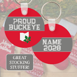 Proud Ohio Buckeye Nyckelring