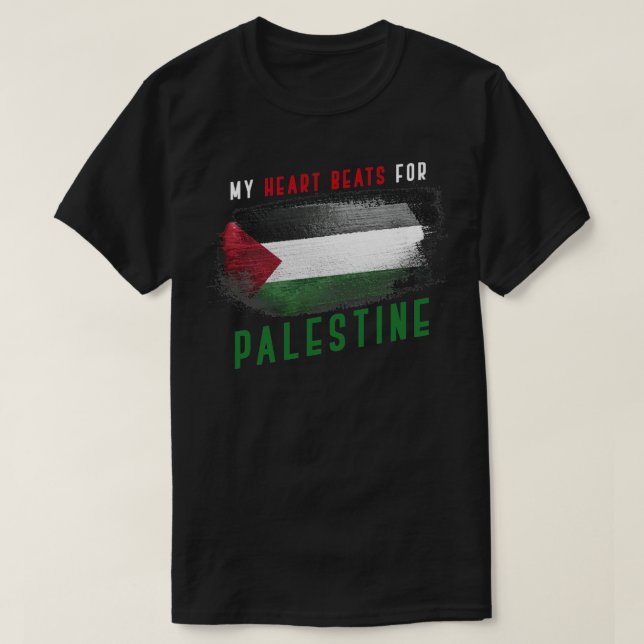 Proud Palestina Pride Gift Palestine T Shirt (Design framsida)