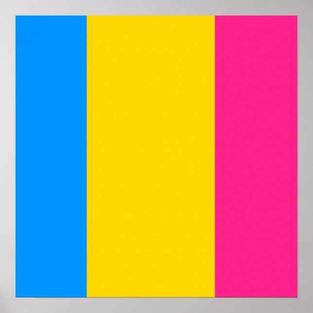 Proud Pansexual Poster (Framsidan)