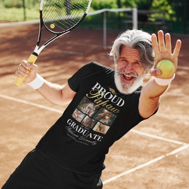 Proud Papaw vid Student T-Shirt (Skapare uppladdad)