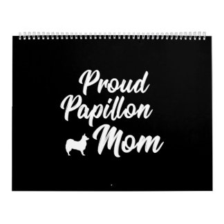 Proud Papillon Hundägare Mamma Mor Gift Kalender