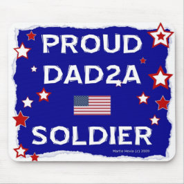 Proud PAPPA2A Soldier - Mousepad Musmatta