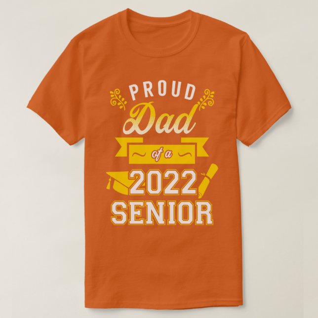 Proud Pappa av 2022 års ledande befattning 5 T Shirt (Design framsida)