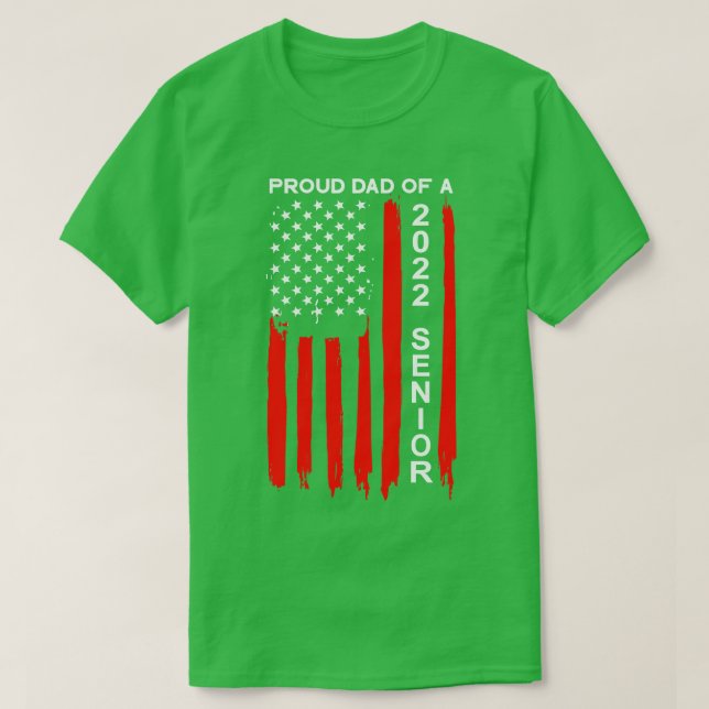 Proud Pappa av 2022 års ledande befattning 9 T Shirt (Design framsida)