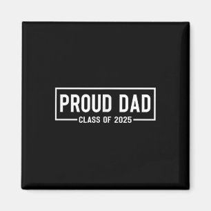 Proud Pappa av 2025 års högre grad i Student Far 2 Magnet