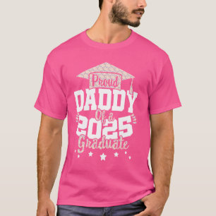 Proud pappa av 2025 Student klass 25 Senior Gra T Shirt