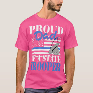Proud Pappa av en statlig polisman Graduat T Shirt