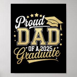 Proud Pappa av högsta betyg på 2025 Student 25 gra Poster