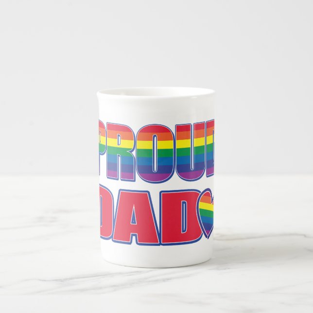 Proud Pappa Benporslin Mugg (Framsidan)