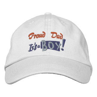 Proud Pappa - Boy Broderad Keps