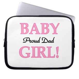 Proud Pappa Flicka-gåvor Laptop Fodral