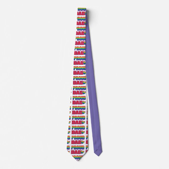 Proud Pappa - Gay pride Slips (Framsida)