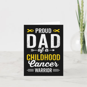 Proud Pappa i en barncancerkrigare Survivor A. Kort