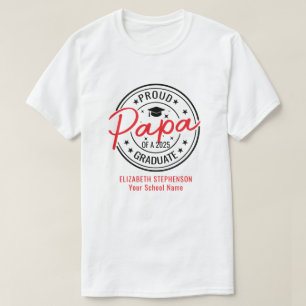 Proud Pappa i familjen student T Shirt