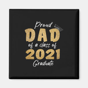 Proud Pappa i klass 2021 Student Magnet