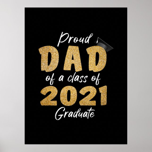 Proud Pappa i klass 2021 Student Poster (Framsidan)