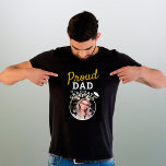 Proud Pappa i Student Studentmössa Photo T-Shir T Shirt<br><div class="desc">Proud Pappa av Student Studentmössa Photo Mörk T-Shirt. T-shirt för ett student stolt far med en studentmössa och ett foto av student. Lägg till fotot.</div>