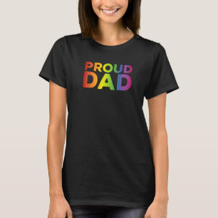 Proud Pappa Lgbtq Lesbisk Gay Bisexual Trans Pan Q T Shirt