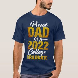 Proud Pappa of AGraduate Studenten College Student T Shirt