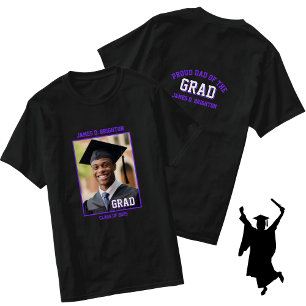 Proud Pappa Photo Studenten T Shirt