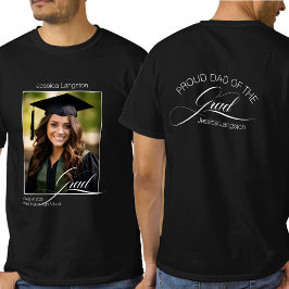 Proud Pappa Photo Studenten T Shirt