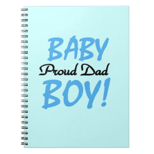 Proud Pappa Pojke-gåvor Anteckningsbok